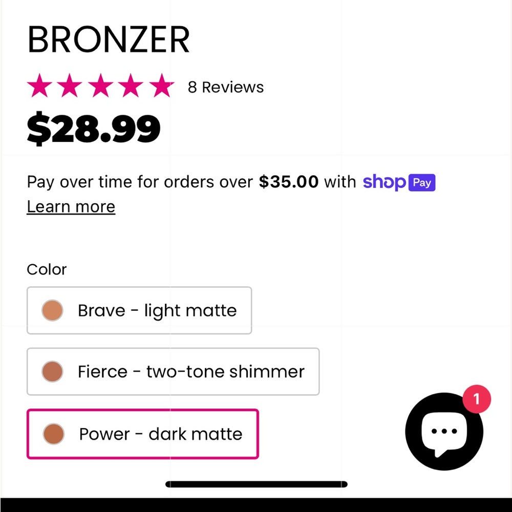 Bronzer - Shade Power - Picture 5 of 6